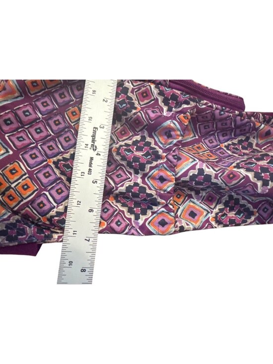 Vera Bradley Retired Lighten Up Journey Backpack Purple Geo Print Travel Bag main image 3